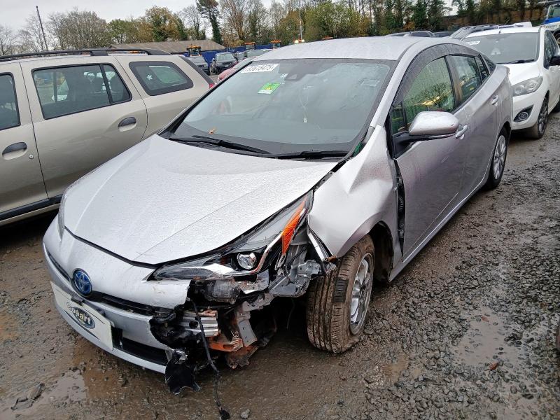 2020 TOYOTA PRIUS HYBRID  for sale at Copart WOLVERHAMPTON