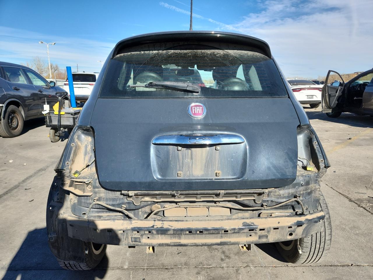 2017 Fiat 500 Electric VIN: 3C3CFFGE8HT598325 Lot: 85430525