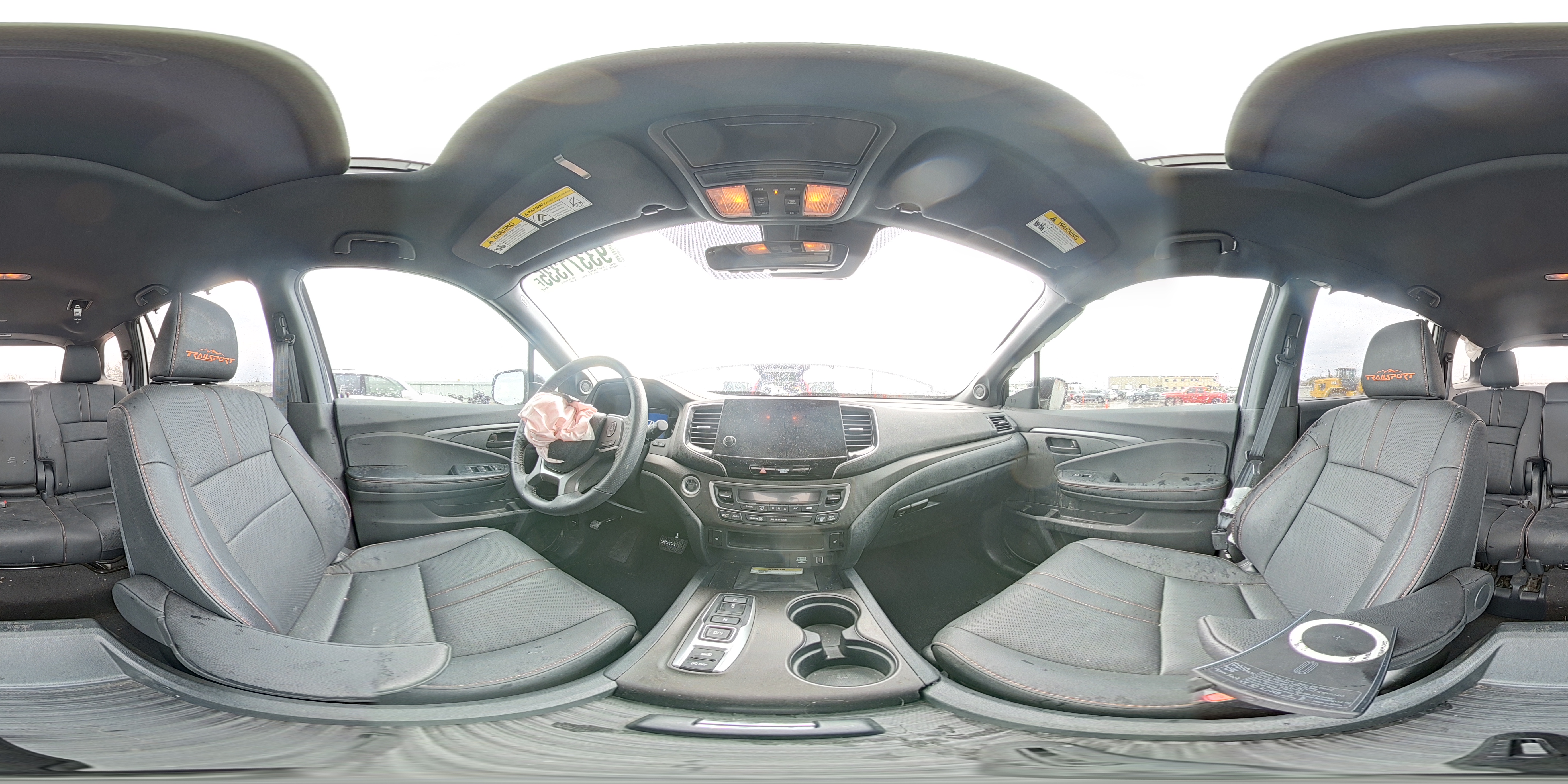 2023 Honda Passport Trail Sport VIN: 5FNYF8H60PB036873 Lot: 93371335