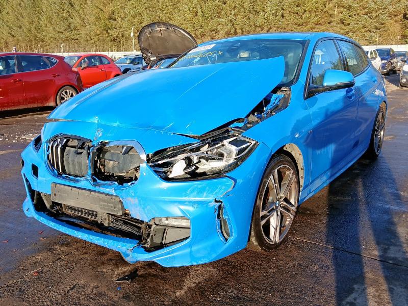 2020 BMW 1 SERIES 118D M SPORT 5DR for sale at Copart WHITBURN