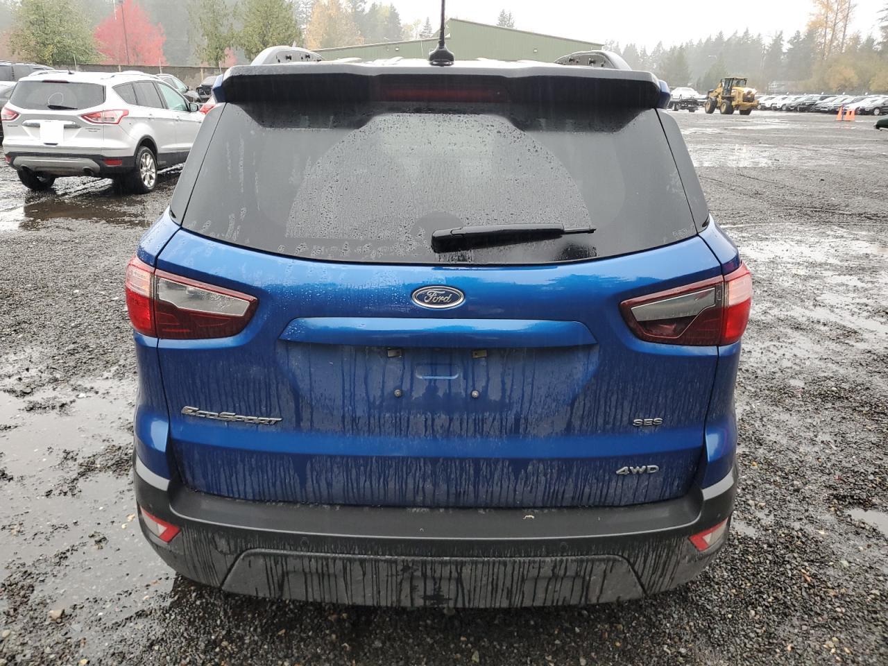 2020 Ford Ecosport Ses VIN: MAJ6S3JL4LC353381 Lot: 92729345