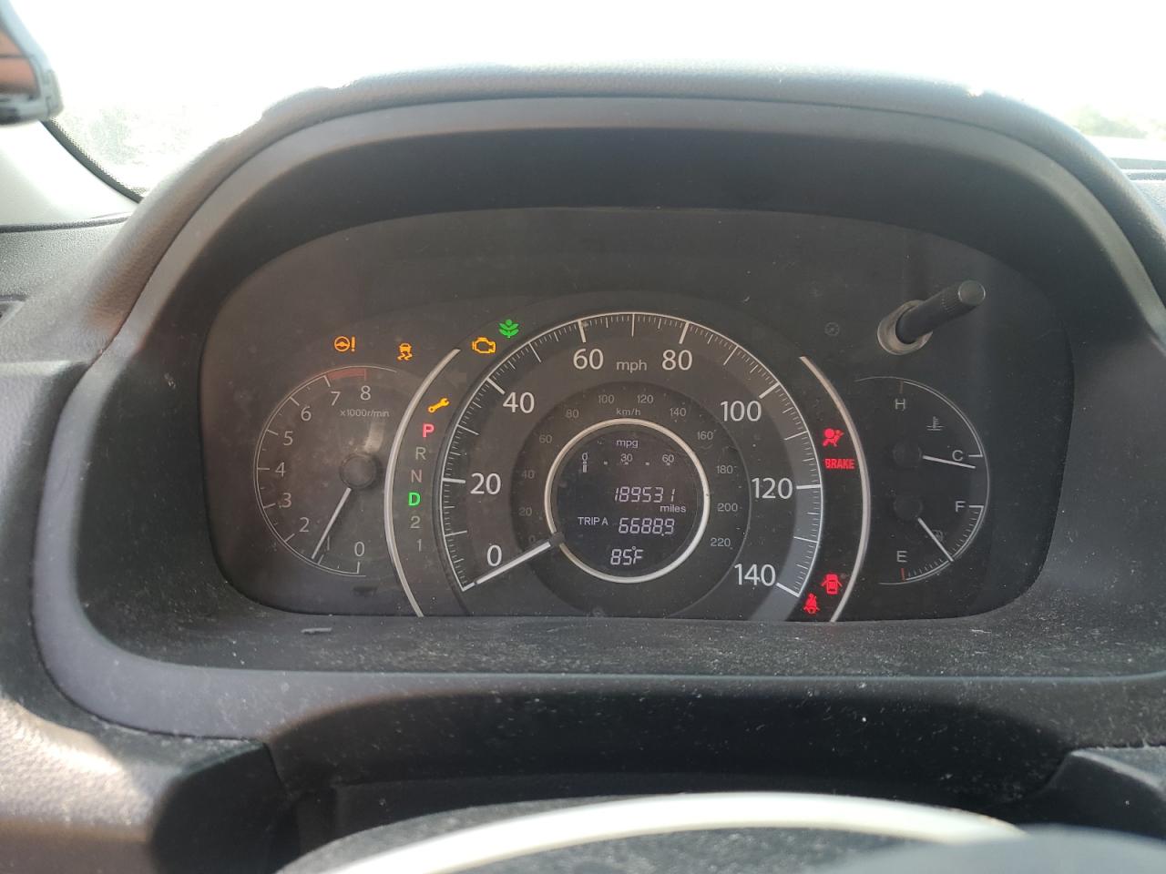 2013 Honda Cr-V Exl VIN: 2HKRM3H74DH524811 Lot: 93181755