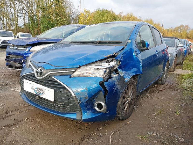 2017 TOYOTA YARIS 1.4 D-4D ICON 5DR for sale at Copart WOLVERHAMPTON
