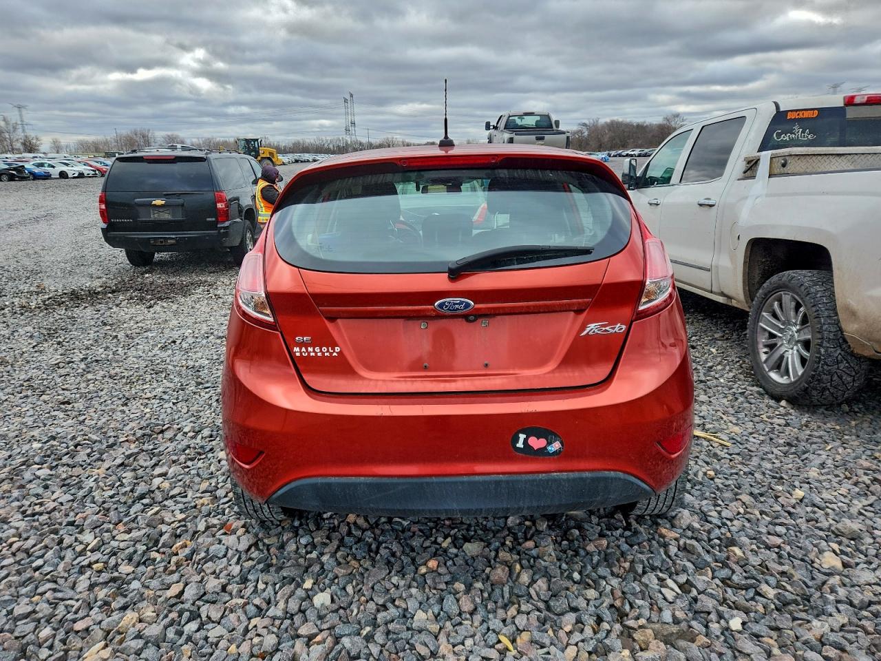 2018 Ford Fiesta Se VIN: 3FADP4EJ3JM143776 Lot: 94296235