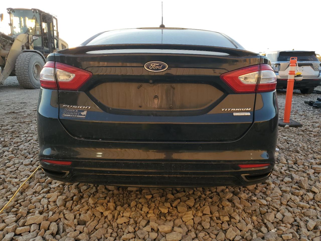 2014 Ford Fusion Titanium VIN: 3FA6P0K95ER241518 Lot: 92608825