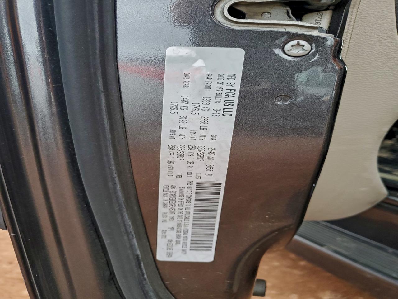 2016 Dodge Grand Caravan Se VIN: 2C4RDGBG2GR345707 Lot: 93815475