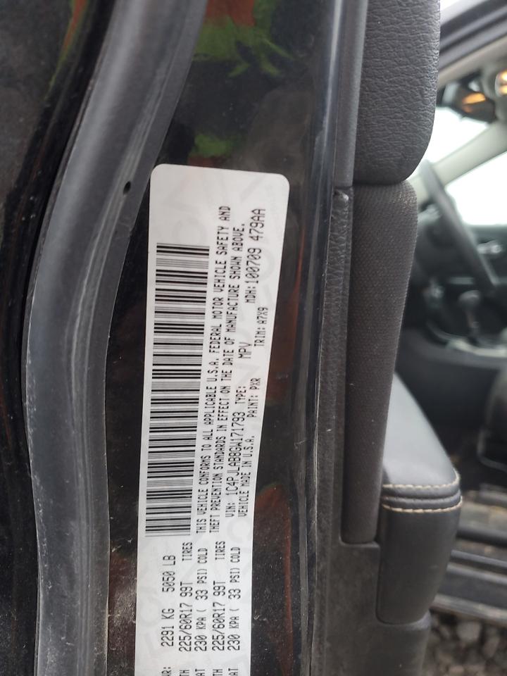 2016 Jeep Cherokee Sport VIN: 1C4PJLAB8GW171793 Lot: 93057875