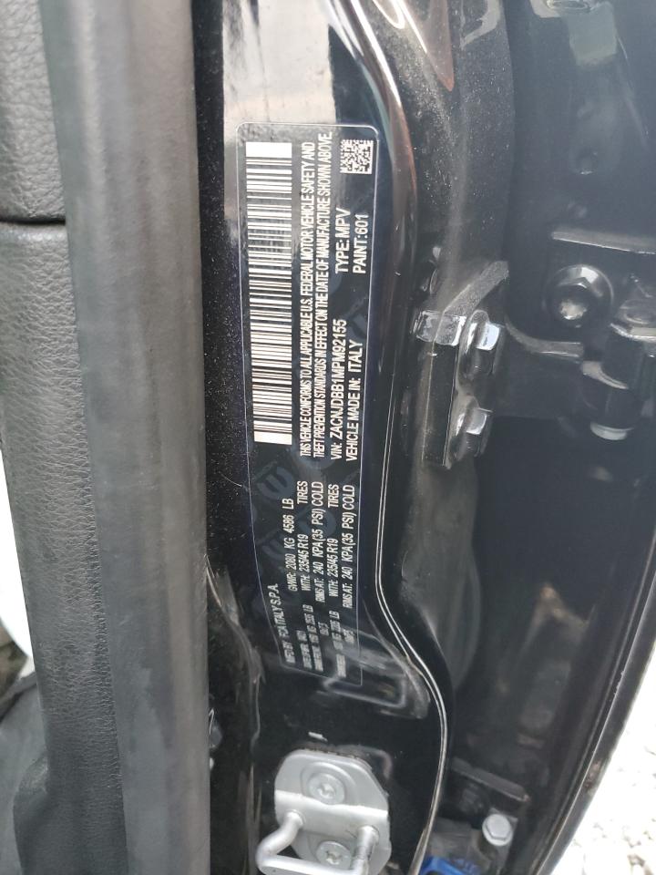 2021 Jeep Renegade Latitude VIN: ZACNJDBB1MPM92155 Lot: 93906155