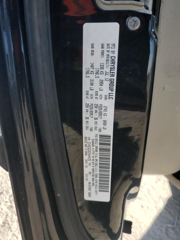 2012 Dodge Grand Caravan Crew VIN: 2C4RDGDG9CR404226 Lot: 91408895