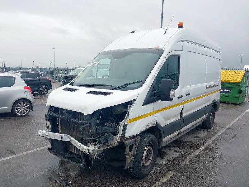 2022 FORD TRANSIT 2.0 ECOBLUE 130PS H3 LEADER VAN for sale at Copart CHESTER
