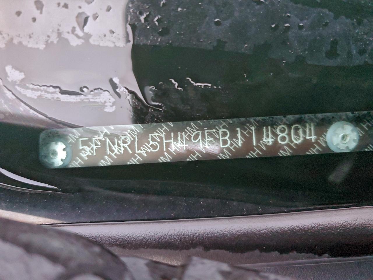 2015 Honda Odyssey Ex VIN: 5FNRL5H49FB114804 Lot: 94316455