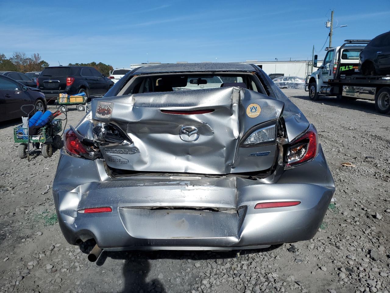 2013 Mazda 3 I VIN: JM1BL1U80D1704821 Lot: 92093835