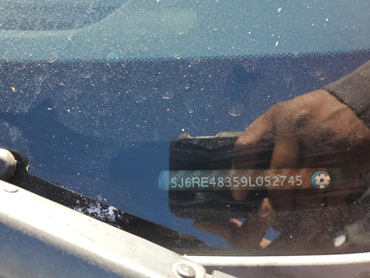 2009 Honda Cr-V Lx VIN: 5J6RE48359L052745 Lot: 91142095