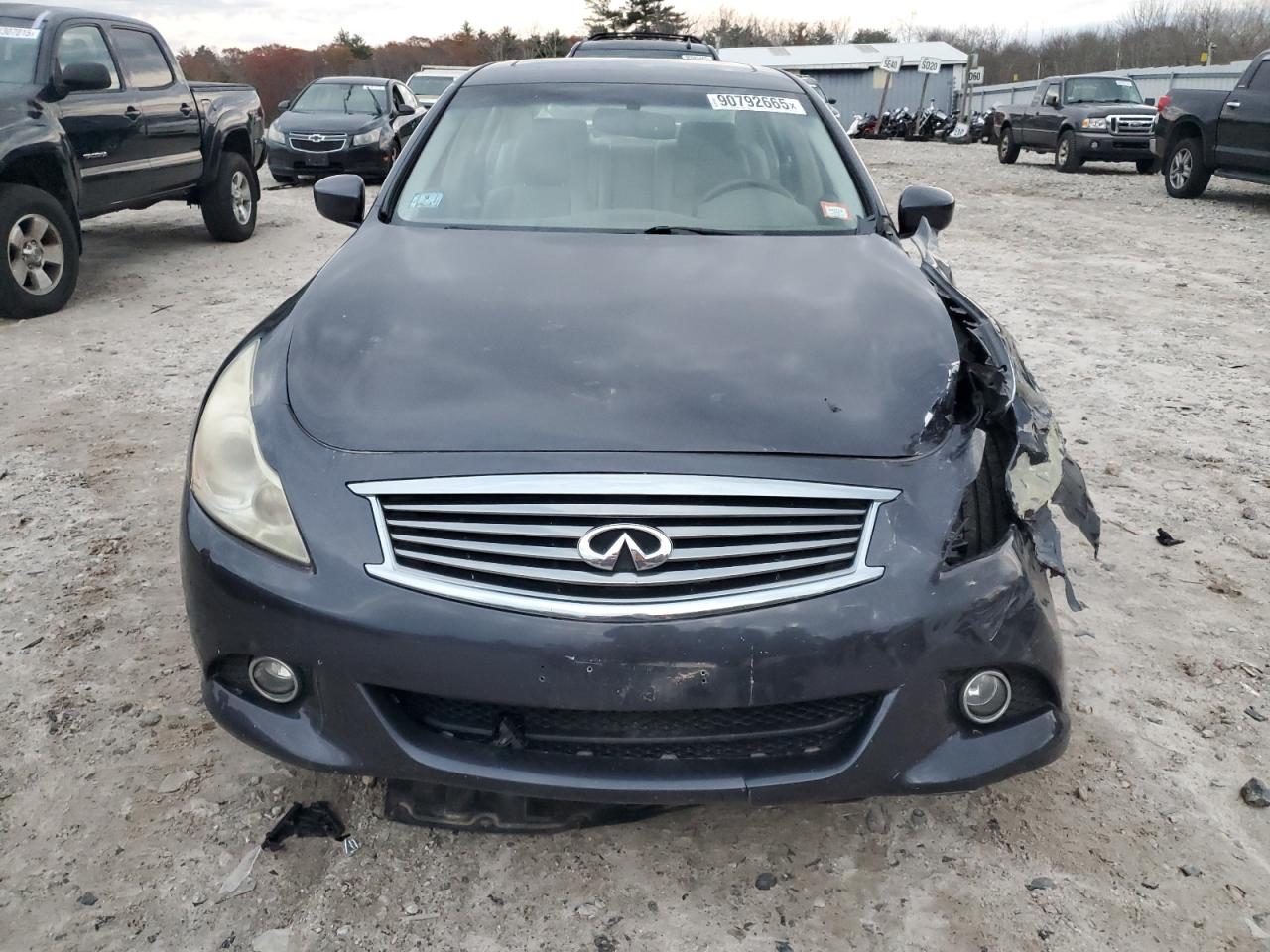 2012 Infiniti G37 VIN: JN1CV6AR3CM676554 Lot: 90792665
