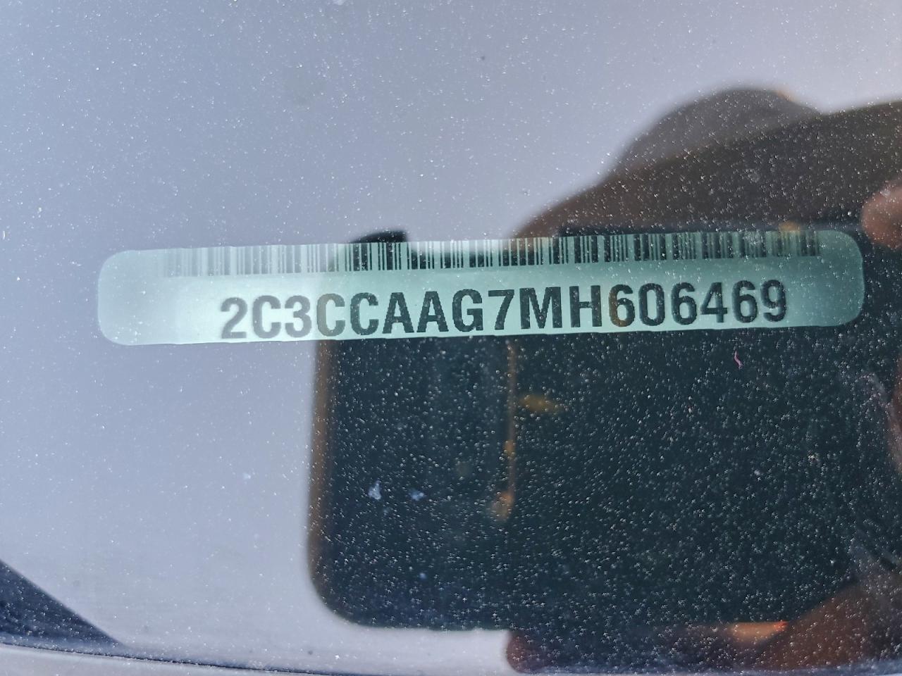 2021 Chrysler 300 Touring VIN: 2C3CCAAG7MH606469 Lot: 93962605
