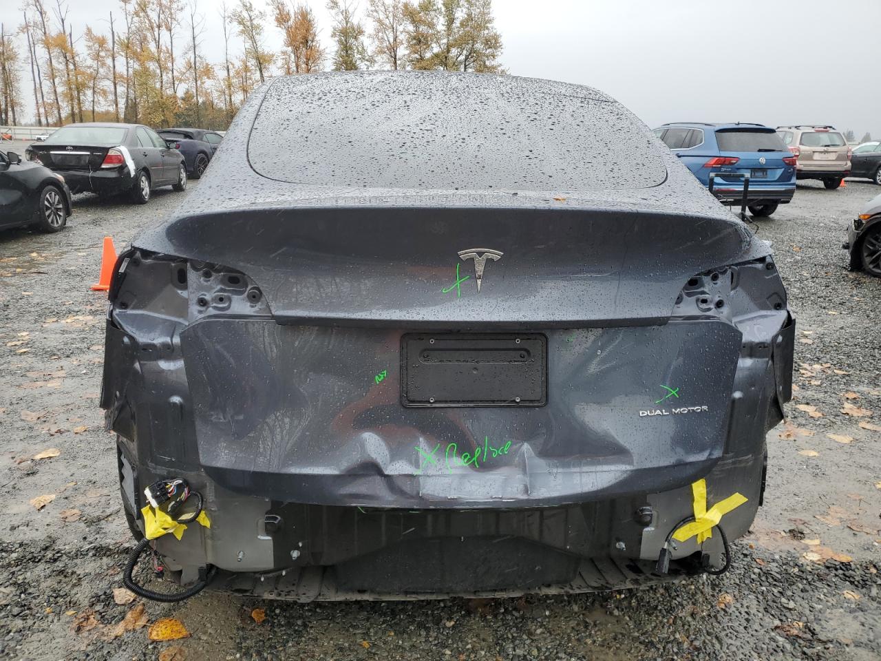 2022 Tesla Model Y VIN: 7SAYGAEE4NF560429 Lot: 91624855