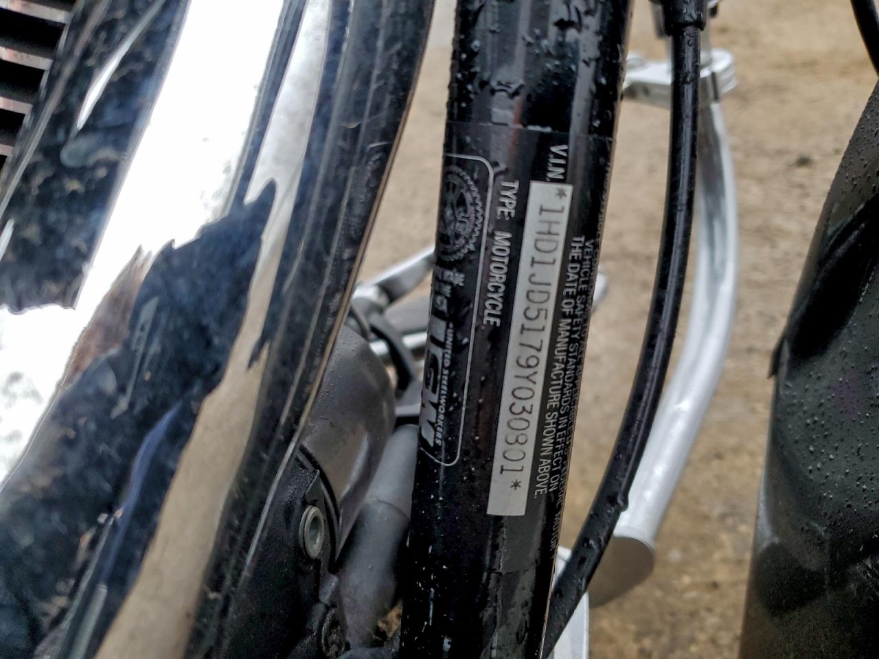 2009 Harley-Davidson Flstn VIN: 1HD1JD5179Y030801 Lot: 94297355