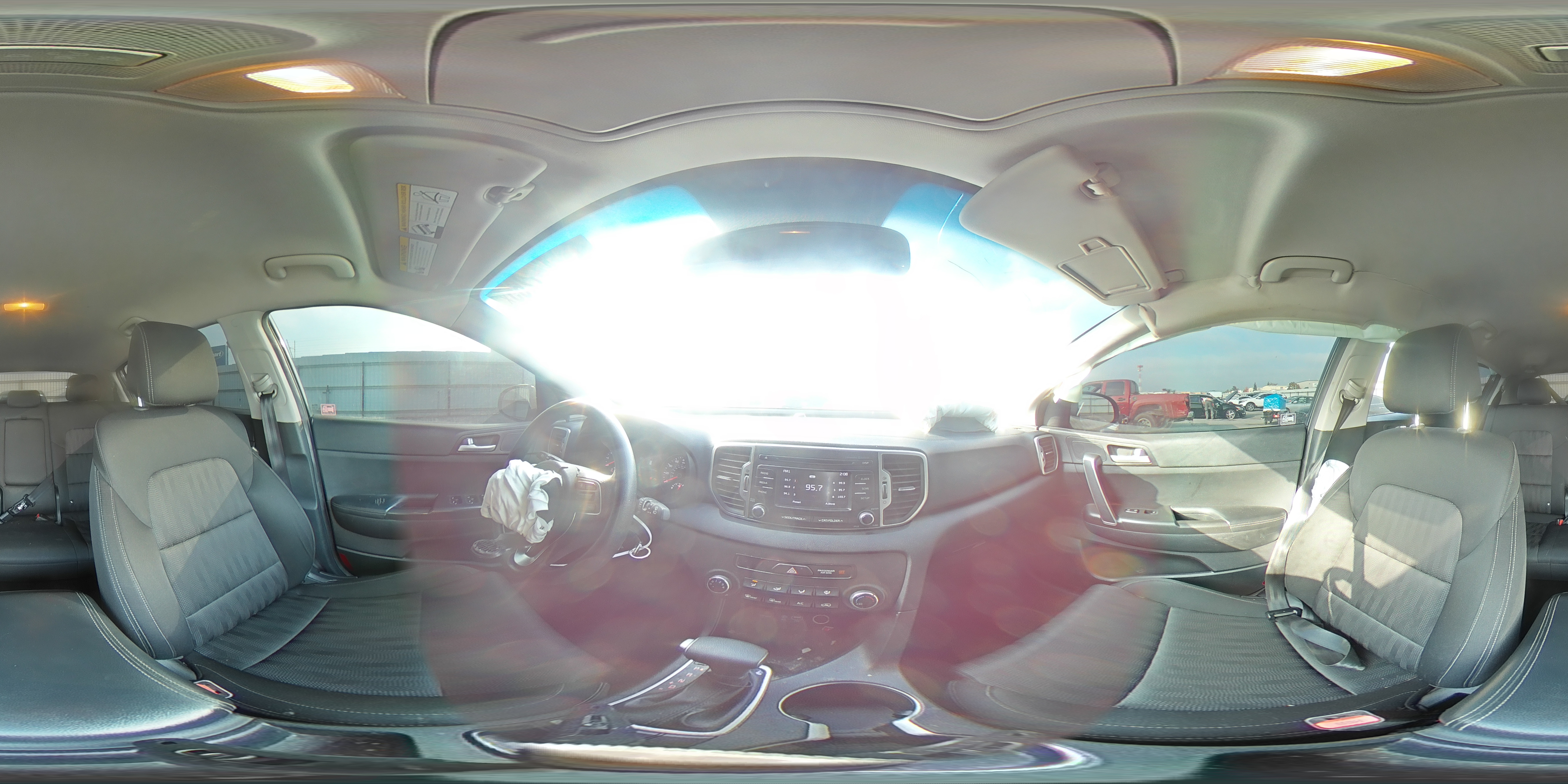 2017 Kia Sportage Lx VIN: KNDPMCAC2H7273750 Lot: 92457265