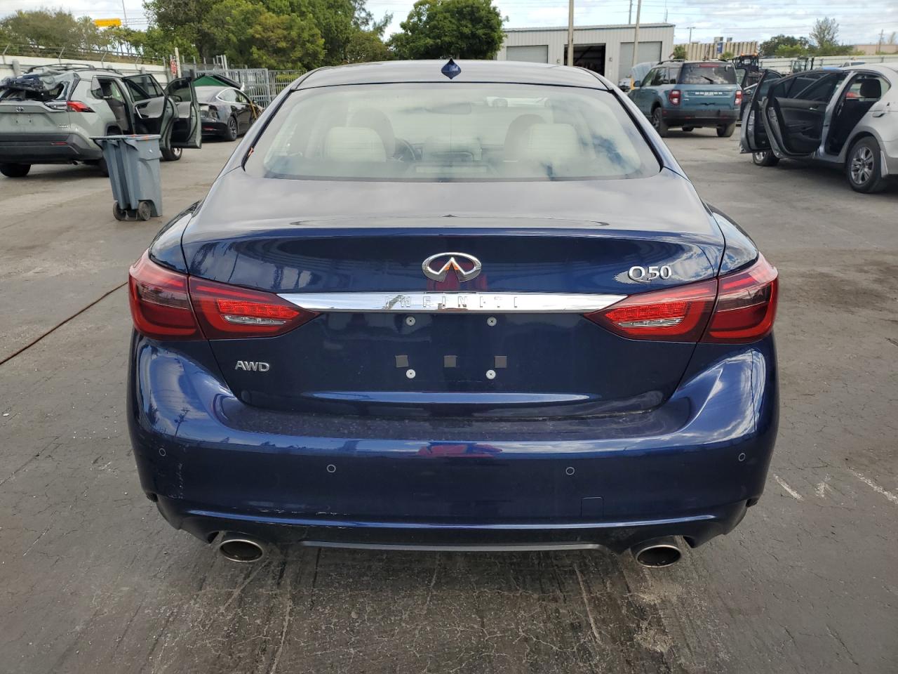 2022 Infiniti Q50 Luxe VIN: JN1EV7BR5NM342378 Lot: 91972205