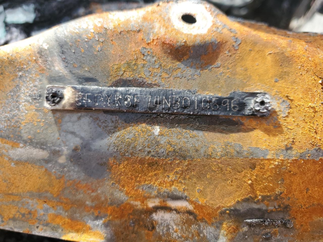 2022 Honda Ridgeline Rtl VIN: 5FPYK3F74NB010596 Lot: 90921415