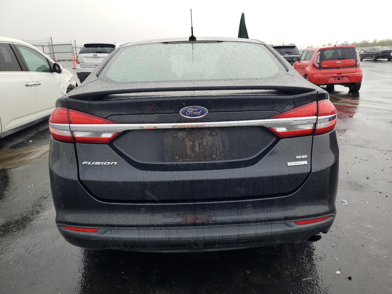 2017 Ford Fusion Se VIN: 3FA6P0HD6HR343796 Lot: 92839105
