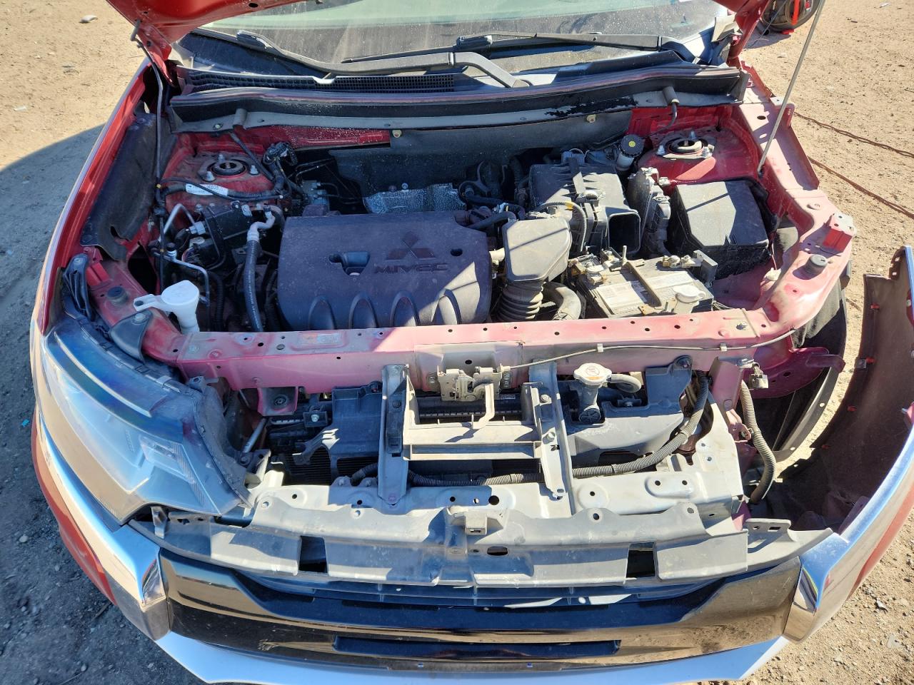 2018 Mitsubishi Outlander Es VIN: JA4AD2A30JZ062082 Lot: 91426885