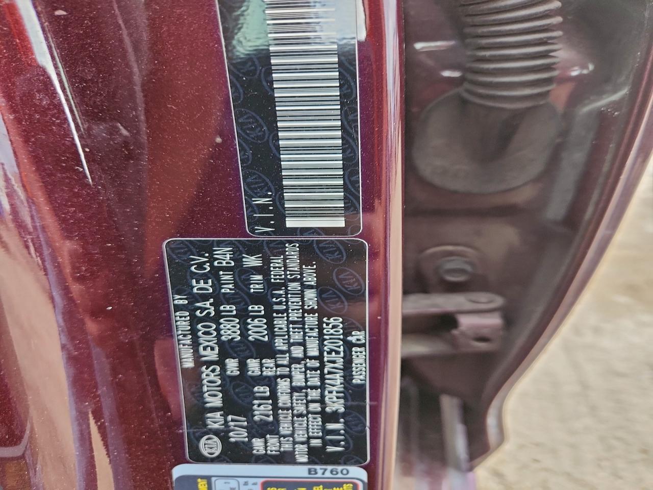 2018 Kia Forte Lx VIN: 3KPFK4A7XJE201856 Lot: 94201835