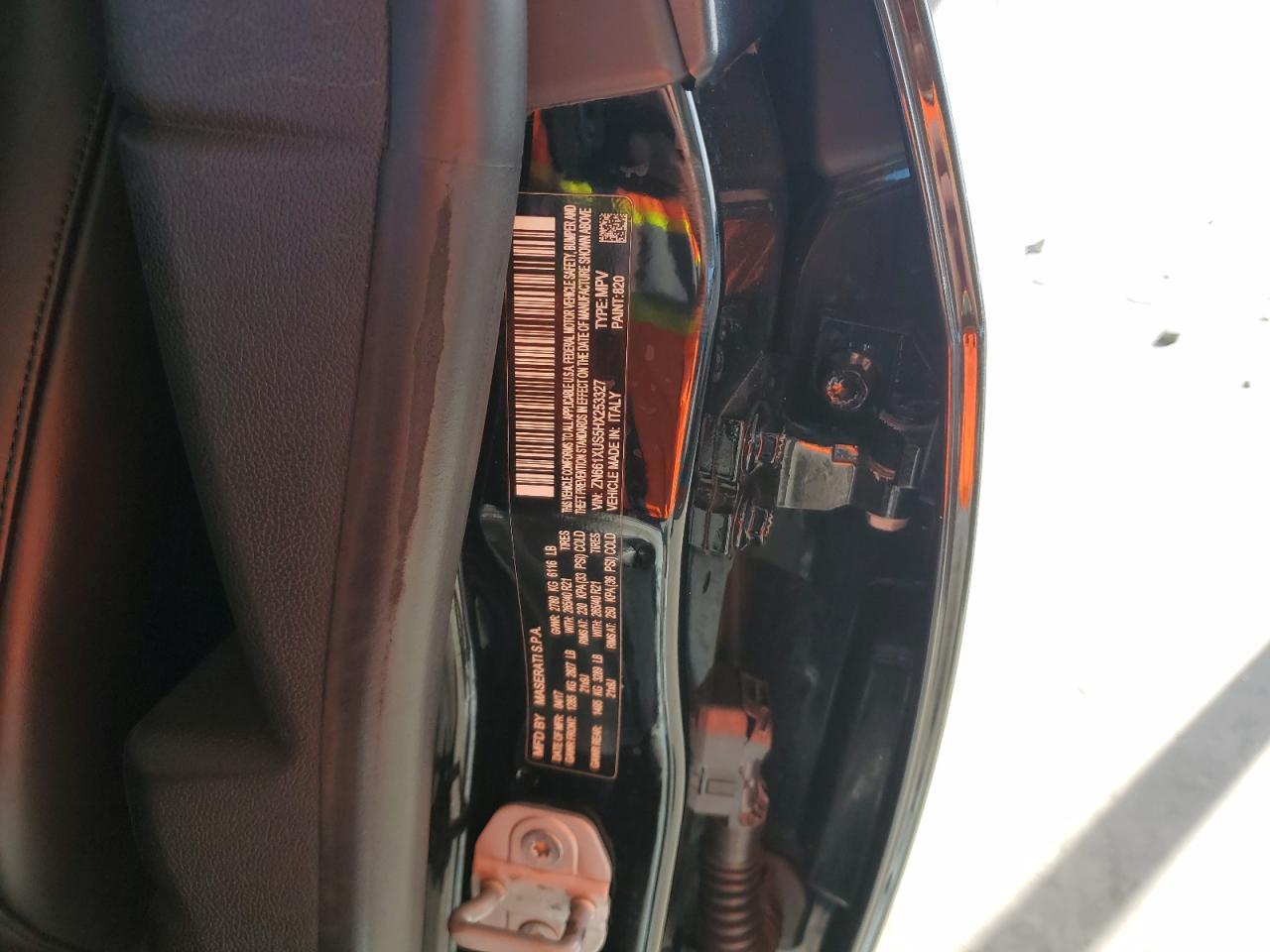 2017 Maserati Levante Sport VIN: ZN661XUS5HX253327 Lot: 92813055