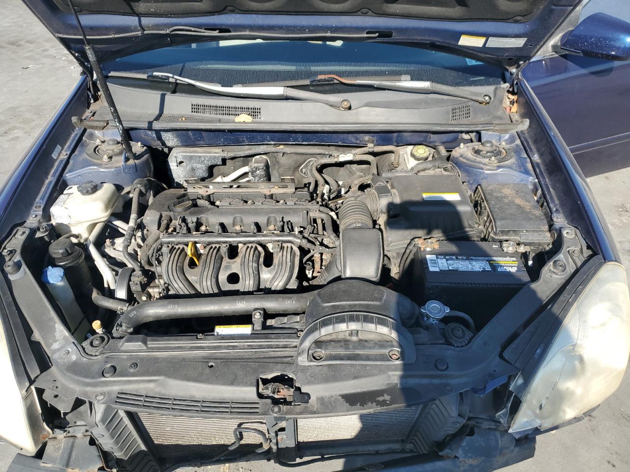 2007 Kia Optima Lx VIN: KNAGE123775127013 Lot: 93652225