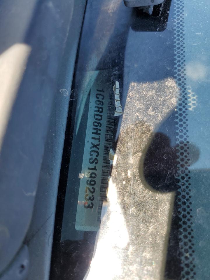 2012 Dodge Ram 1500 Sport VIN: 1C6RD6HTXCS199233 Lot: 92902175