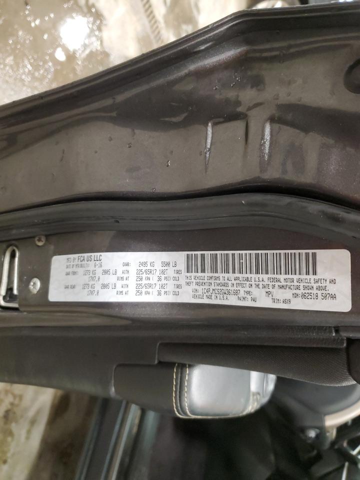 2016 Jeep Cherokee Latitude VIN: 1C4PJMCS2GW361687 Lot: 92108475