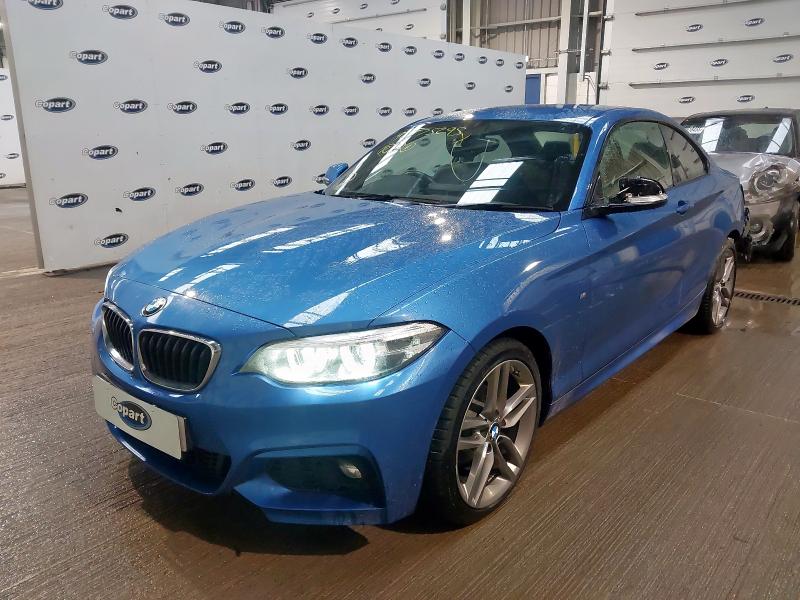 2019 BMW 2 SERIES 218D M SPORT 2DR [NAV] for sale at Copart EAST KILBRIDE