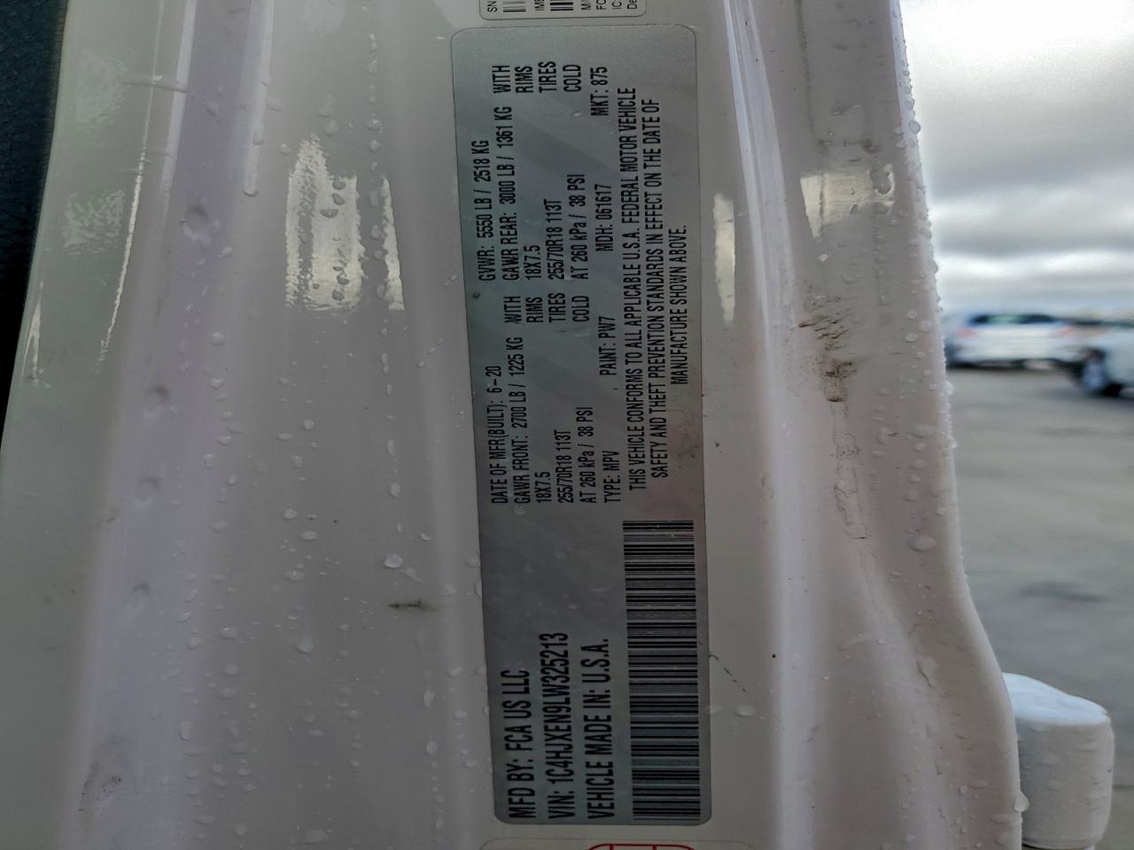 2020 Jeep Wrangler Unlimited Sahara VIN: 1C4HJXEN9LW325213 Lot: 93966185