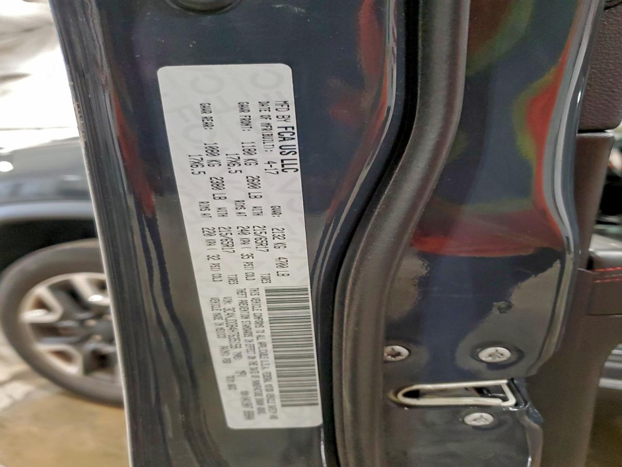 2017 Jeep Compass Trailhawk VIN: 3C4NJDDB4HT635159 Lot: 93293895