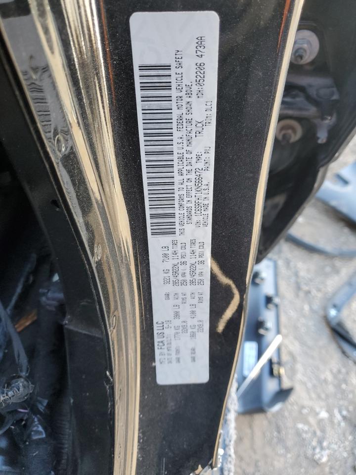 2019 Ram 1500 Limited VIN: 1C6SRFHT1KN566472 Lot: 91082715