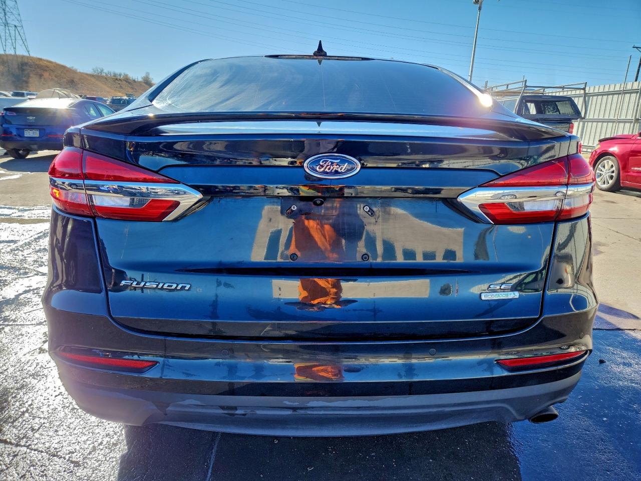 2020 Ford Fusion Se VIN: 3FA6P0HD9LR224584 Lot: 93153025
