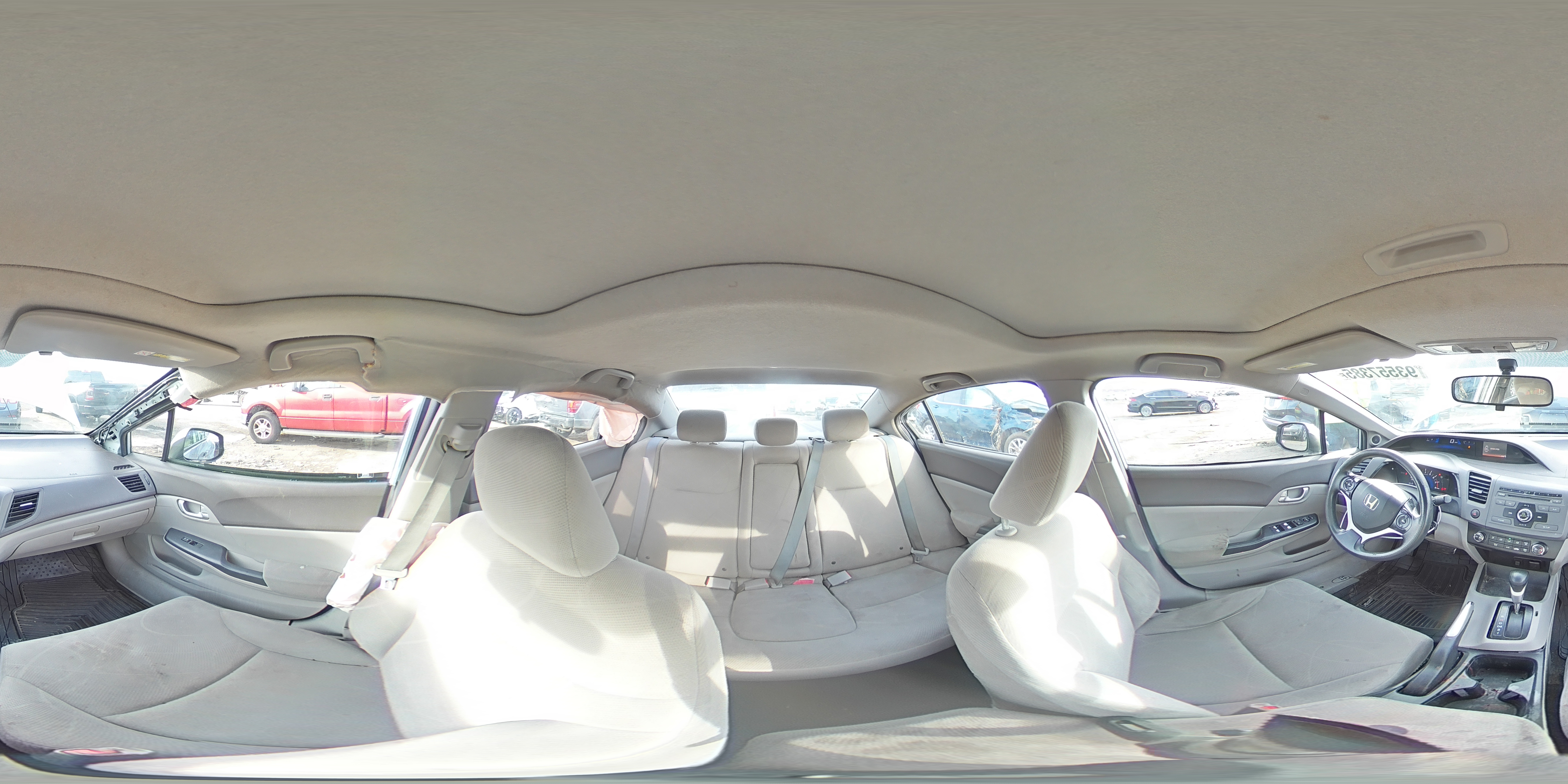 2012 Honda Civic Ex VIN: 19XFB2F89CE006081 Lot: 93557385