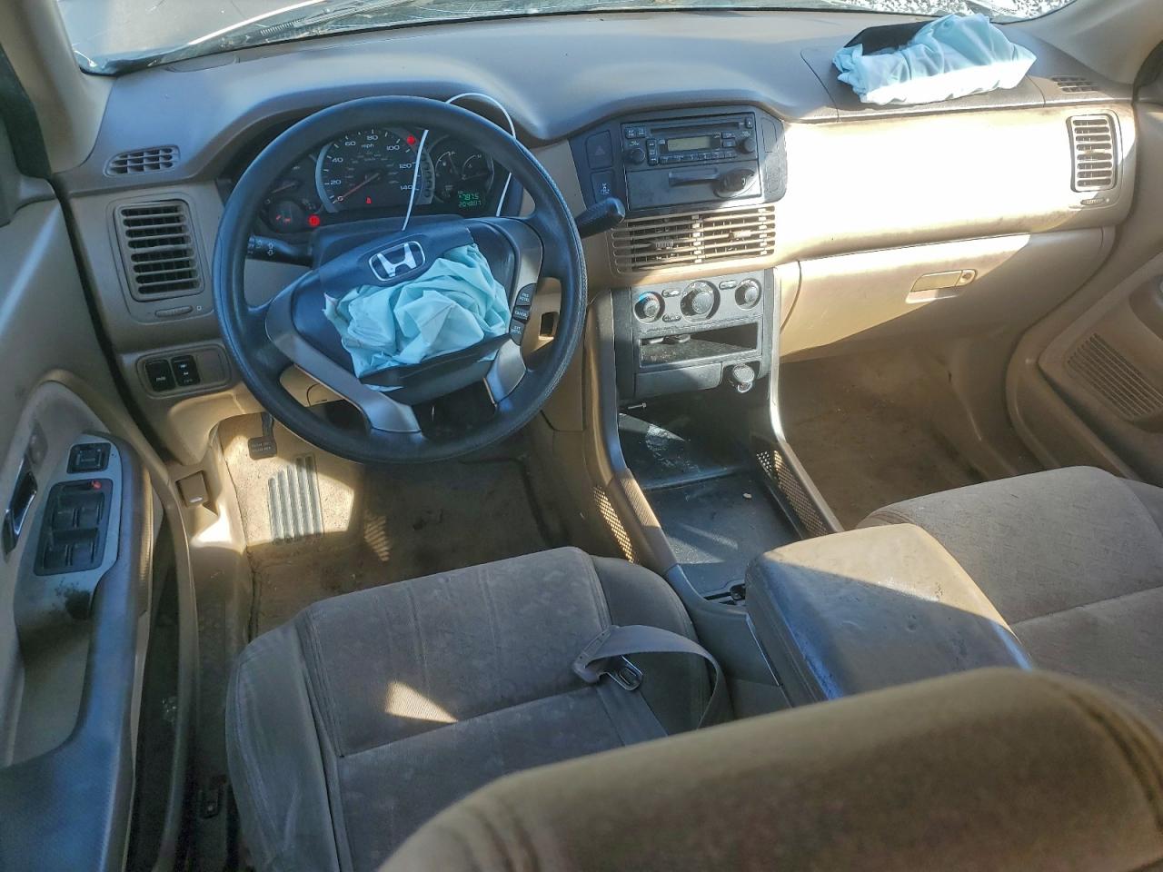 2004 Honda Pilot Lx VIN: 2HKYF181X4H605141 Lot: 93932195