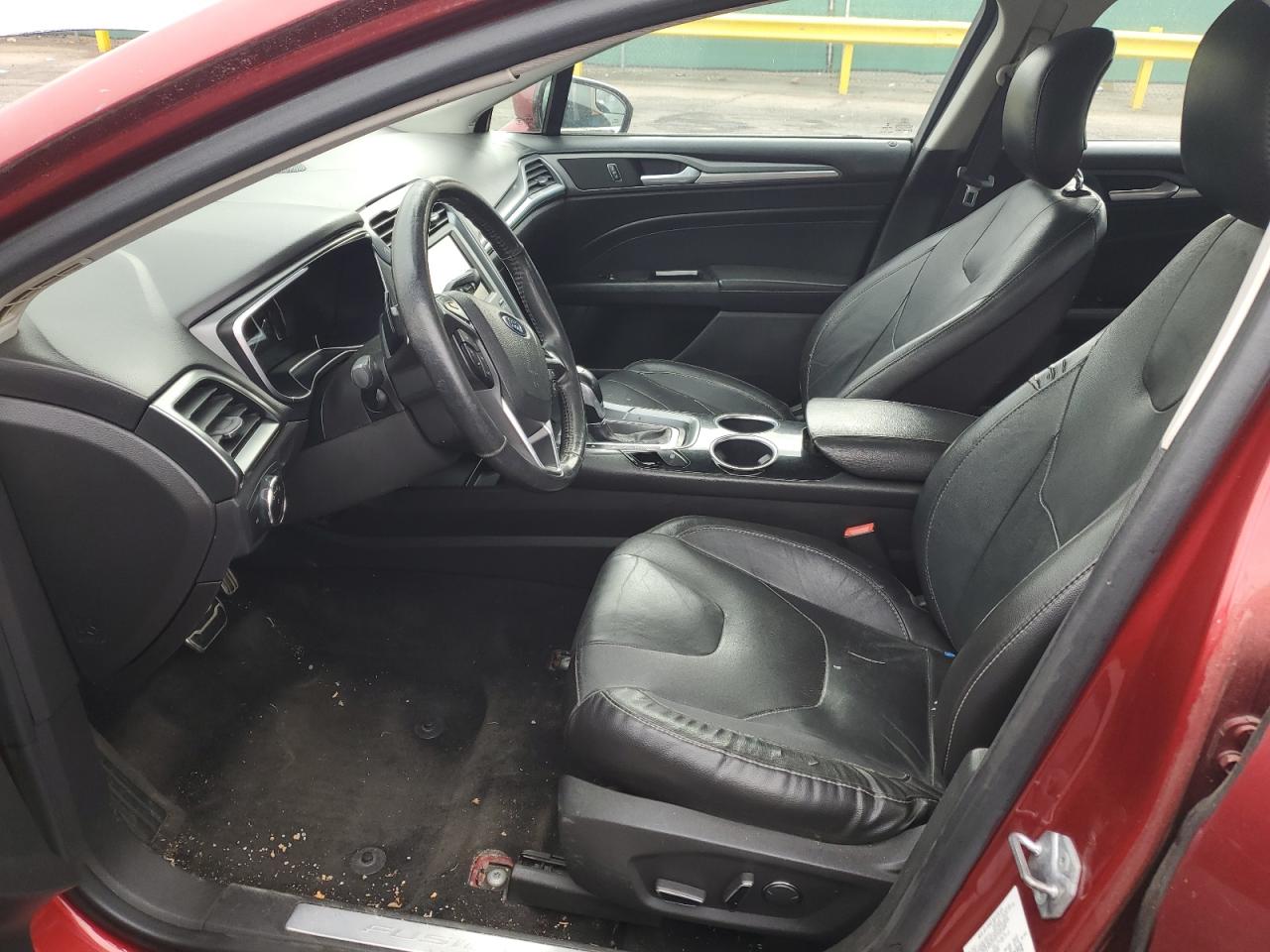 2014 Ford Fusion Titanium VIN: 3FA6P0D91ER130929 Lot: 93679415