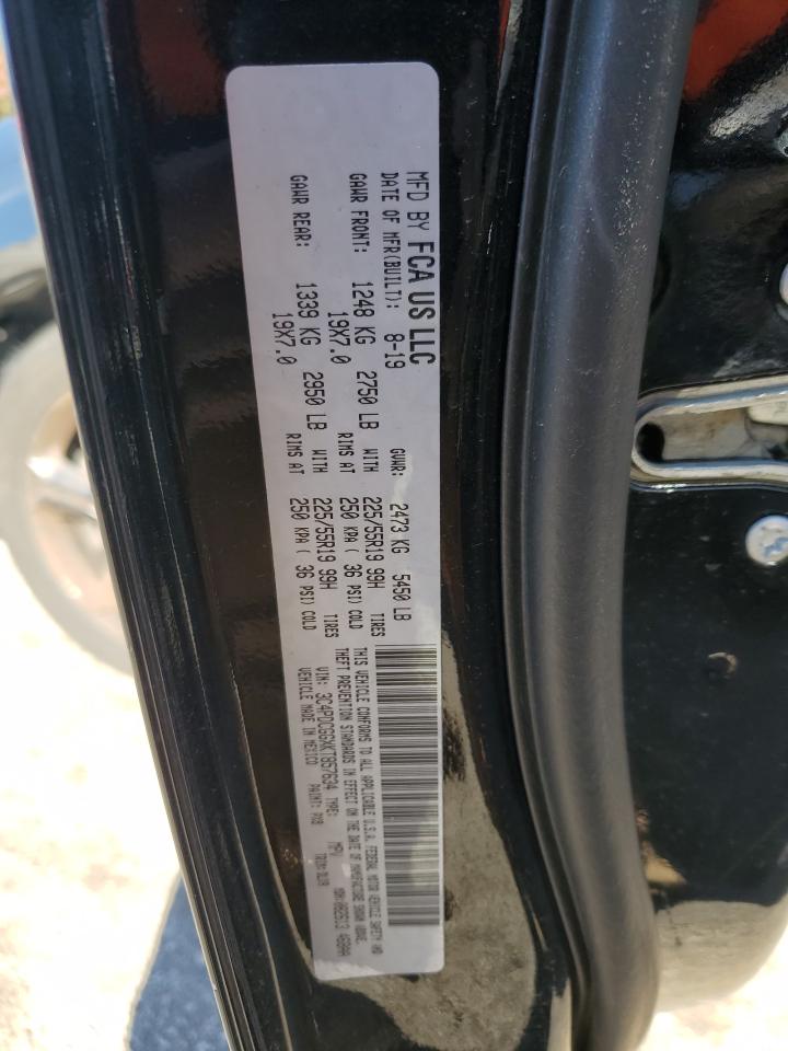 2019 Dodge Journey Crossroad VIN: 3C4PDCGGXKT857634 Lot: 92386935