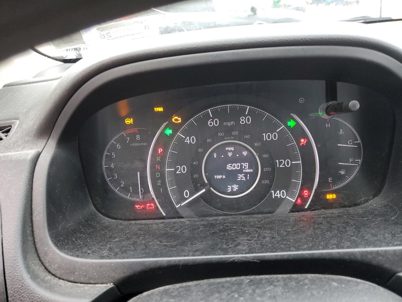 2013 Honda Cr-V Ex VIN: 2HKRM4H56DH675413 Lot: 92938985