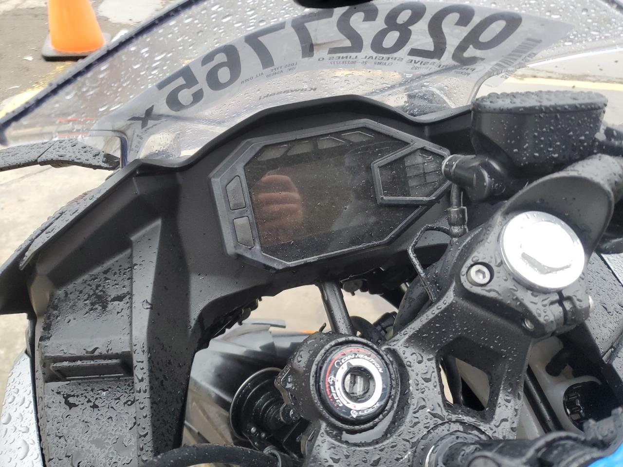 2025 Kawasaki Ex500 VIN: ML5EXGG11SDA34630 Lot: 92827765