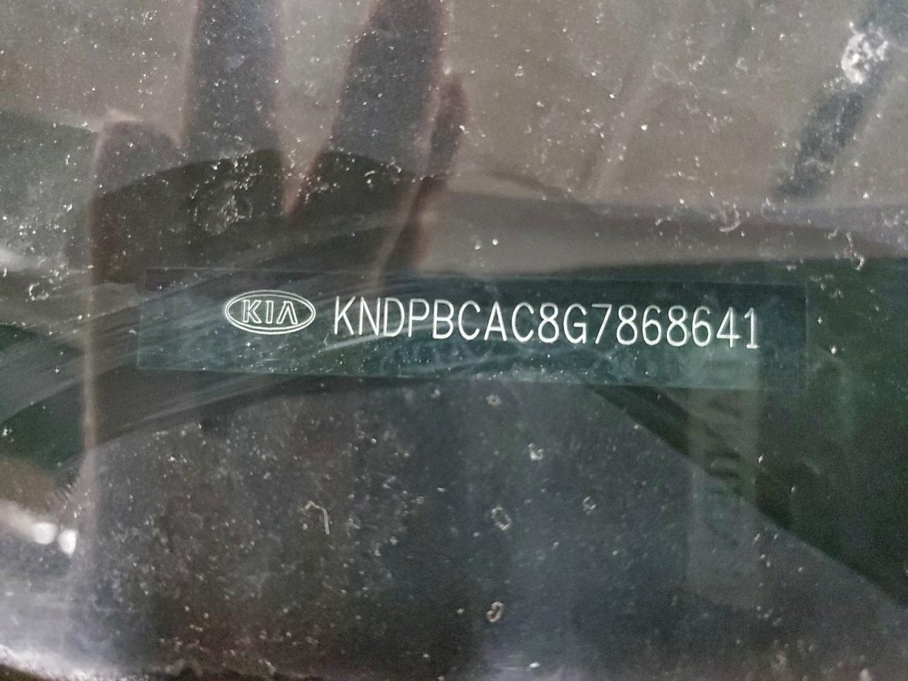 2016 Kia Sportage Lx VIN: KNDPBCAC8G7868641 Lot: 94368725