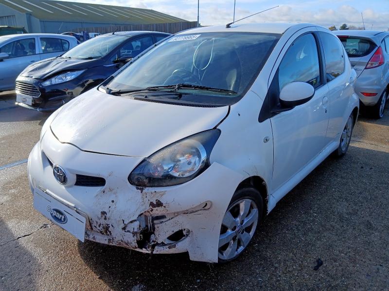 2012 TOYOTA AYGO 1.0 VVT-I GO 5DR for sale at Copart NEWBURY