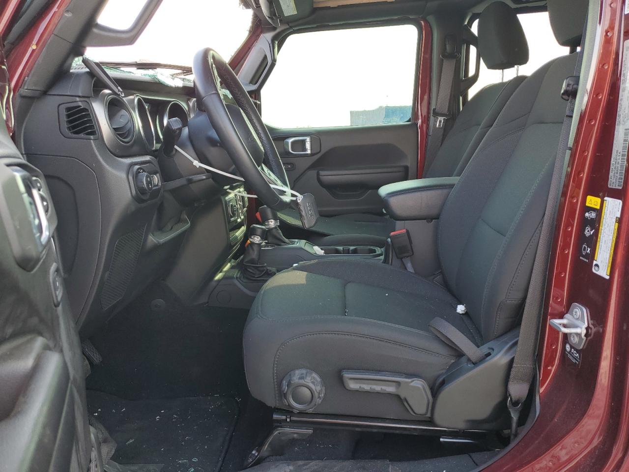 2021 Jeep Gladiator Sport VIN: 1C6HJTAG7ML617386 Lot: 93534705