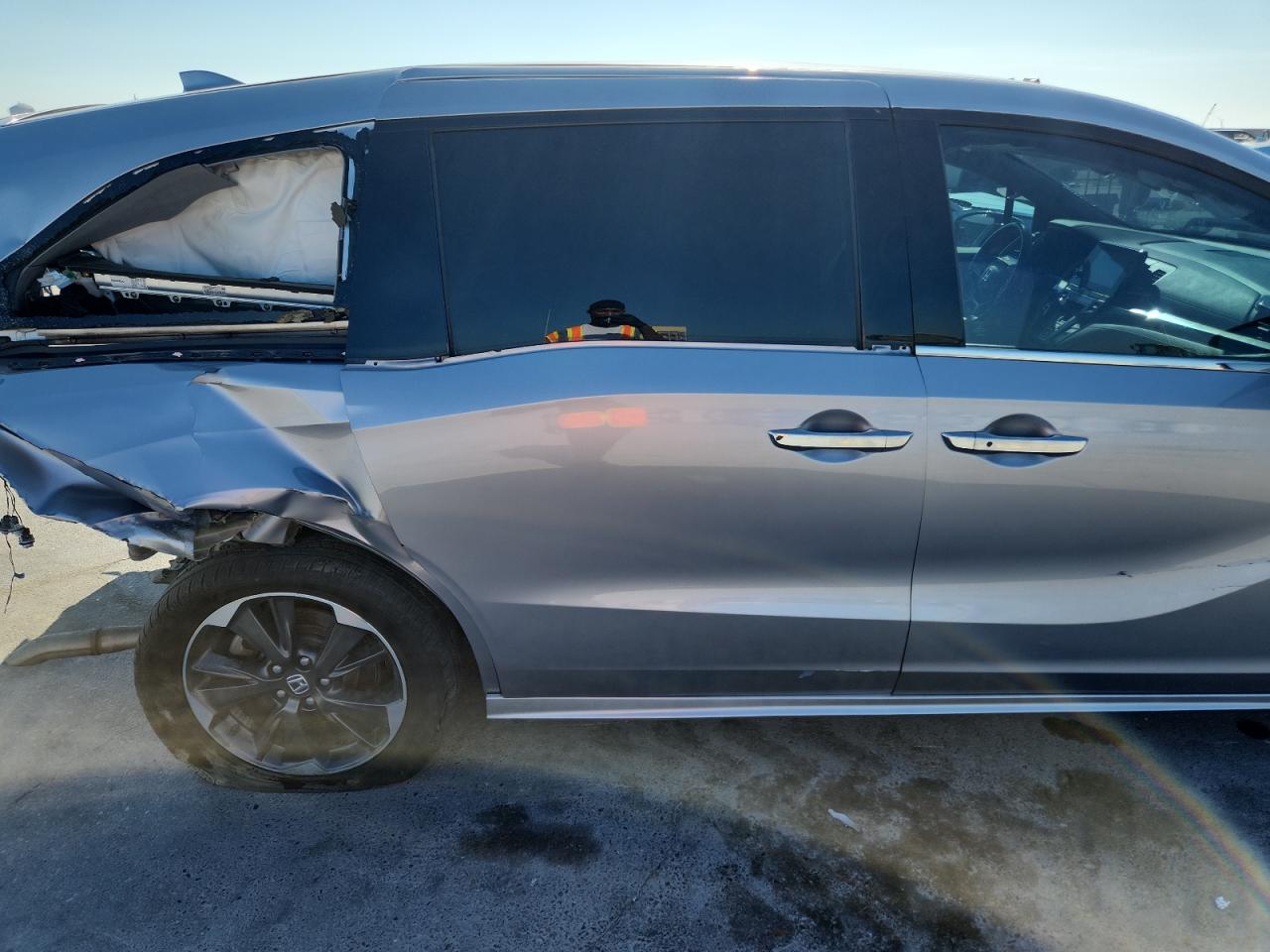 2022 Honda Odyssey Elite VIN: 5FNRL6H96NB003773 Lot: 92473015