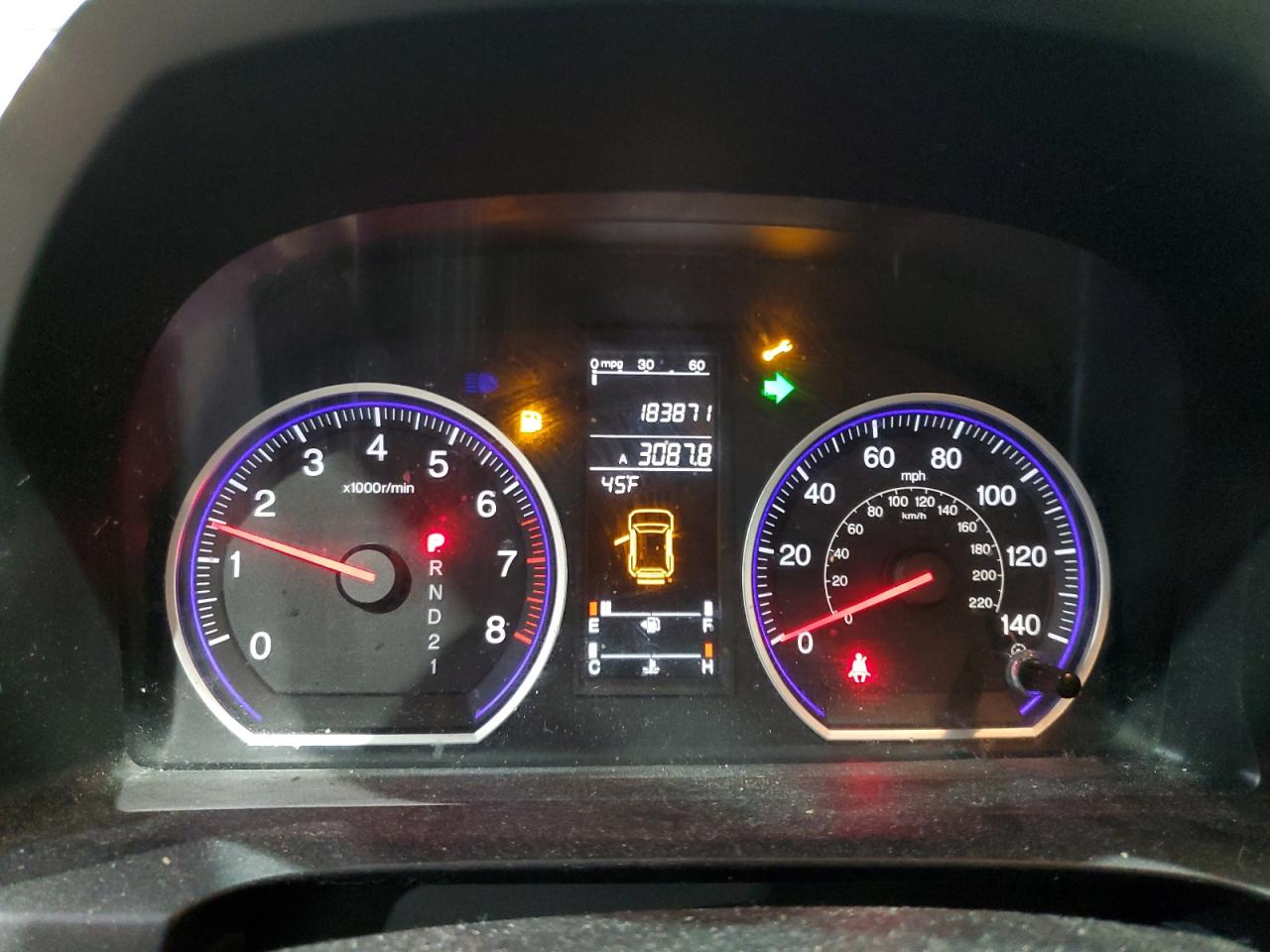 2008 Honda Cr-V Exl VIN: 5J6RE487X8L019760 Lot: 91666165