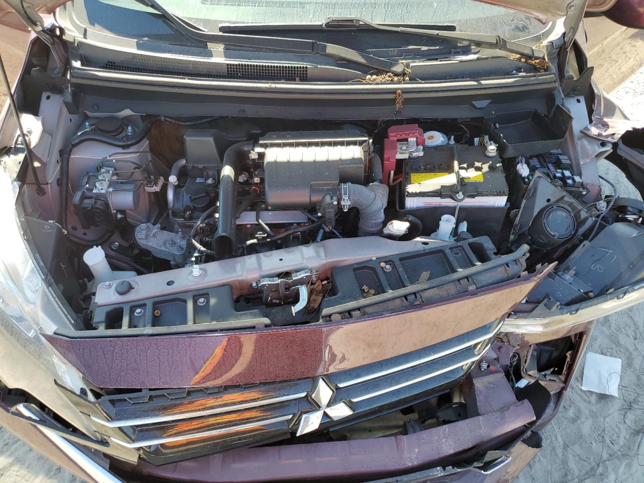 2021 Mitsubishi Mirage Es VIN: ML32AUHJ1MH012324 Lot: 93619685