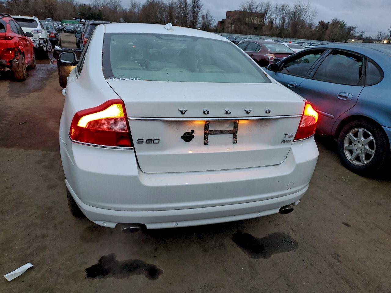 2013 Volvo S80 T6 VIN: YV1902AH9D1169922 Lot: 91710425