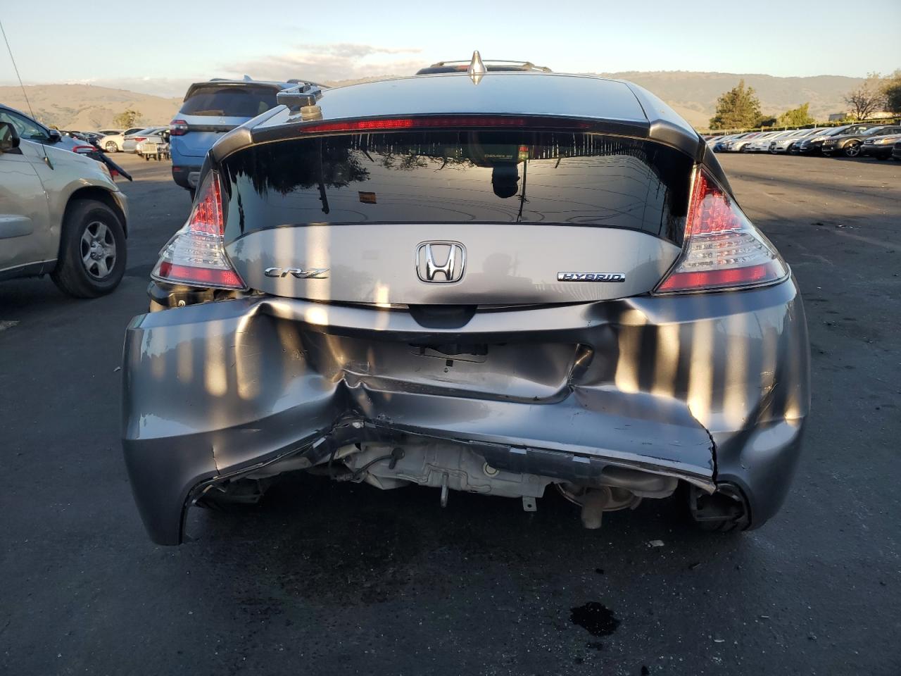 2012 Honda Cr-Z Ex VIN: JHMZF1D60CS000159 Lot: 91727015